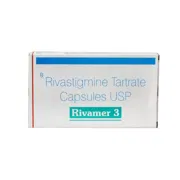 Rivamer 3 Mg Box/Carton showing the Front face.