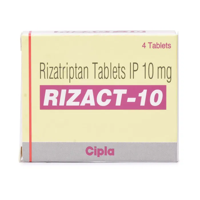 Rizact 10 mg Tablet pack