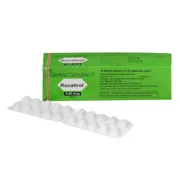 Rocaltrol 0.25 Mg Box/Carton + Blister Pack showing the Front face.