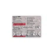 Romilast 10 Mg Tablet Blister Pack Back view