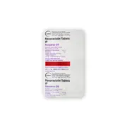 Rosuless 20 Tablet Blister Pack showing the Back face