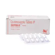Sepmax DS (800+160)Mg Tablet with Sulphamethoxazole + Trimethoprim
