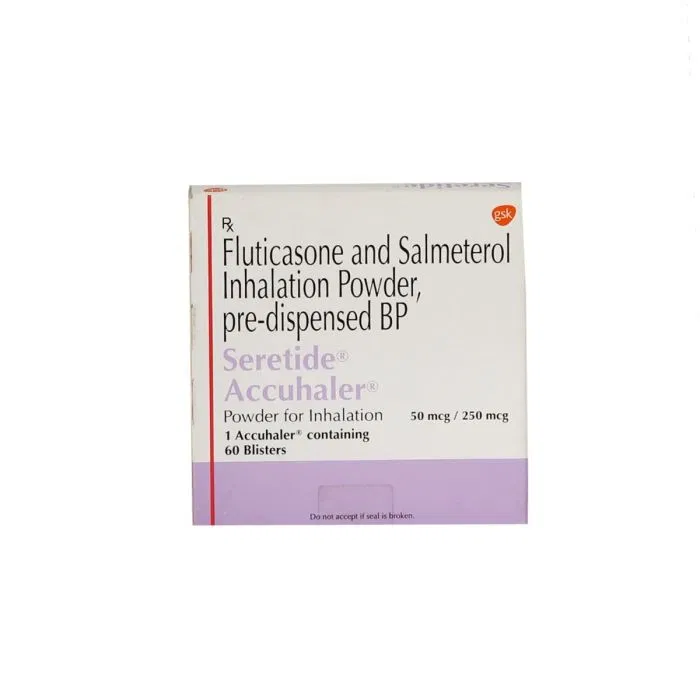 Seretide 50 mcg/250 mcg Accuhaler pack