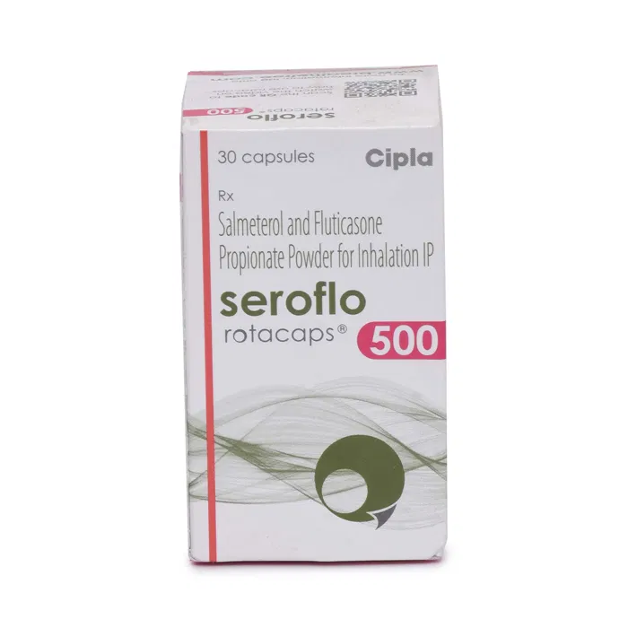 Seroflo Rotacaps 50 Mcg + 500 Mcg with Salmeterol + Fluticasone Propionate