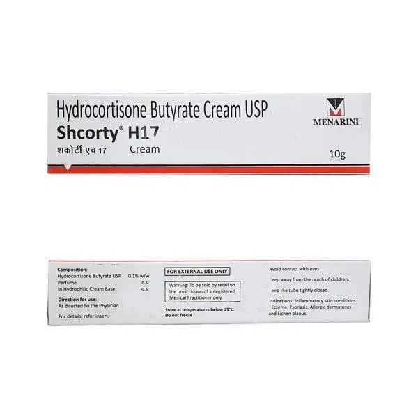 Shcortly H 17 Cream pack