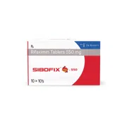 Sibofix 550 Mg Tablet Box/Carton showing the Front face