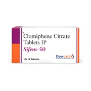 Sifem 50 Mg Tablet Box/Carton Front View
