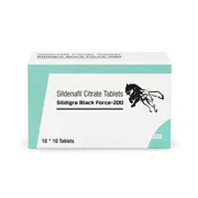 SILDIGRA BLACK FORCE 200 Mg Box Front View