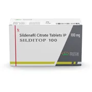 Silditop 100 Mg Tablet Box/Carton showing the Front face.