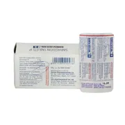 Simvotin 5 Mg Box/Carton + Blister Pack showing the Front/Back face.