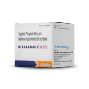 Sitalembic M 50mg/500mg Tablet