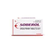 Soberol 250 Mg Tablet Box/Carton showing the Front face