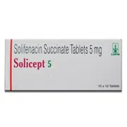 Solicept 5 Tablet Box/Carton showing the Front face.