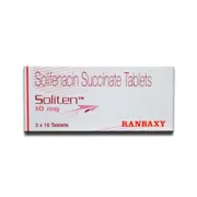Soliten 10 Mg Tablet Box/Carton showing the Front face.