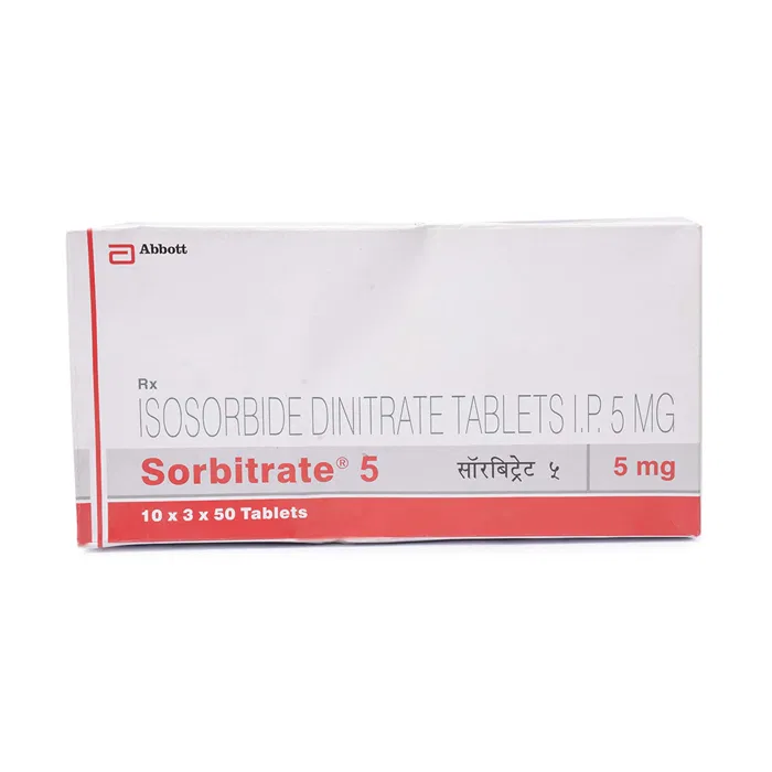 Sorbitrate 5 mg Tablet pack