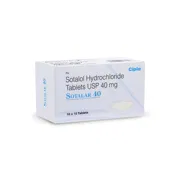 Sotalar 40 Mg Tablet Box/Carton showing the Front face.