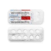 Sotalar 40 Mg Tablet Blister Pack showing the Front and Back face.