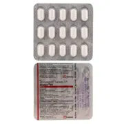Stator 40 Tablet Blister Pack showing the Front and Back face.