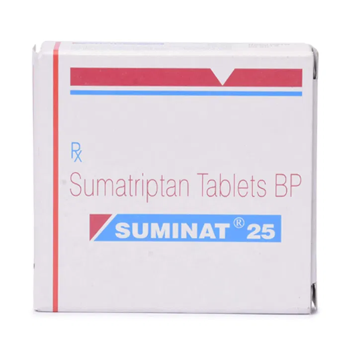 Suminat 25 mg Tablet pack