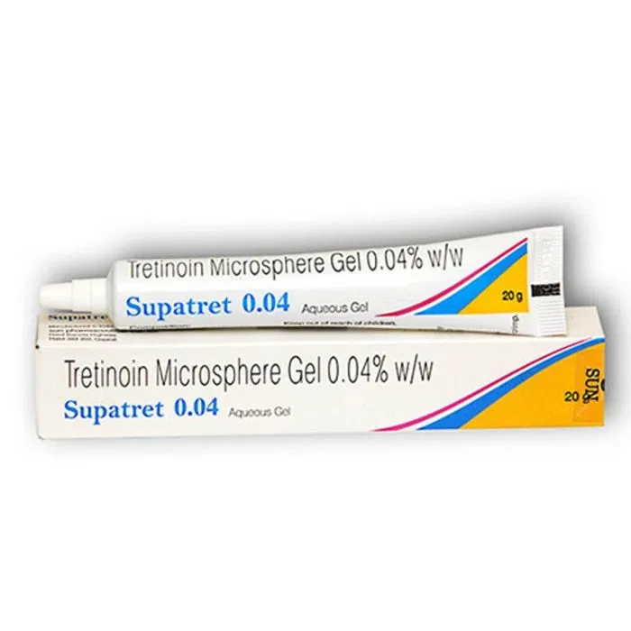 Supatret Gel 0.04% (20 g) pack