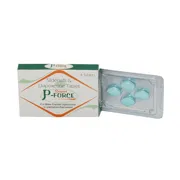 Super P-Force 100 Mg Box/Carton + Blister Pack showing the Front face.