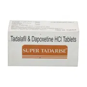 Super Tadarise 20 Mg Box/Carton showing the Front face.