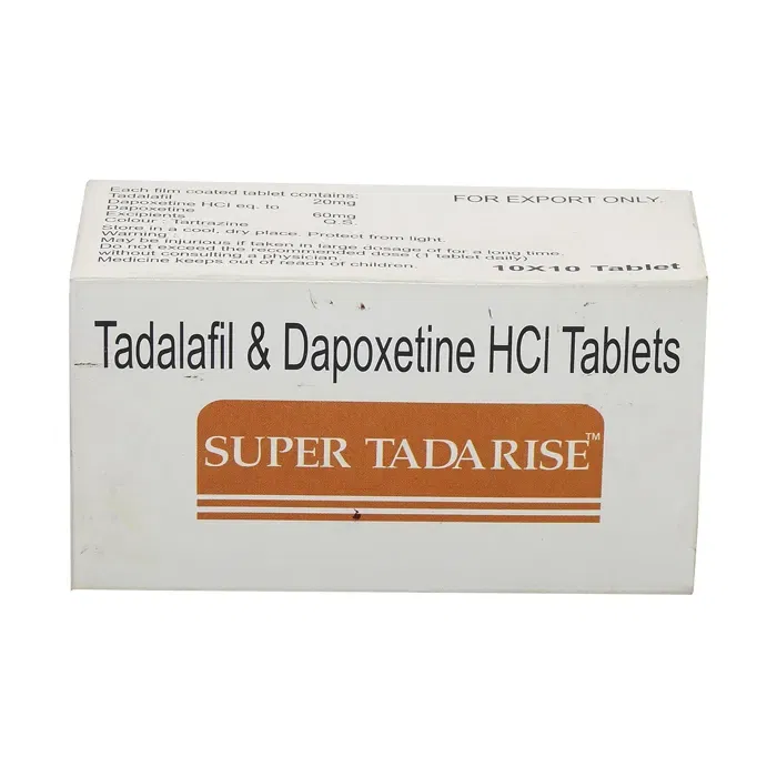 Super Tadarise 20 mg Tablet pack