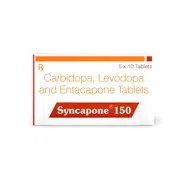 Syncapone 150 Tablet Box/Carton Front View
