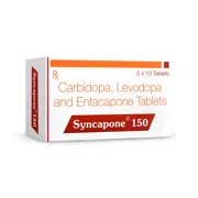 Syncapone 150 Tablet Box/Carton Front View