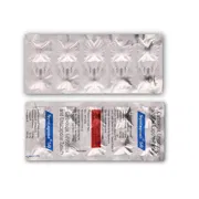 Syncapone 50 Tablet Blister Pack showing the Front/Back face.