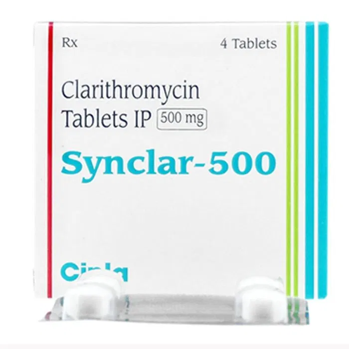 Synclar 500 mg Tablet pack