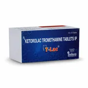 T Lac 10 Mg Tablet Box/Carton showing the Front face.
