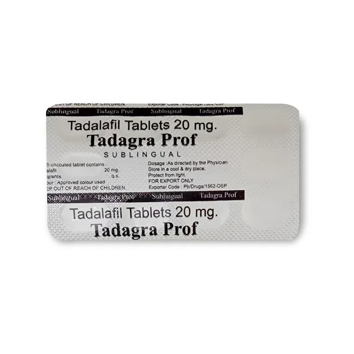 Tadagra Prof 20 Mg