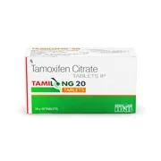 Tamilong 20 Mg Tablet Box/Carton showing the Front face.