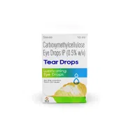 Tear Drops 10 ml Box Showing the Front face