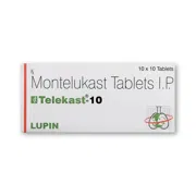 Telekast 10 Tablet Box/Carton showing the Front face.