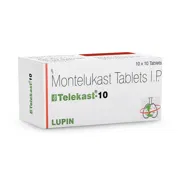 Telekast 10 Tablet Box/Carton showing the Front face.