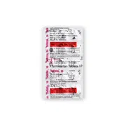 Telista 20 Tablet Blister Pack showing the Back face