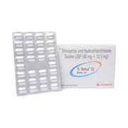 Telma H 40+12.50 Mg Tablet with Telmisartan Hctz