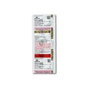 Telmikind 20 Tablet Strip showing the Front face.