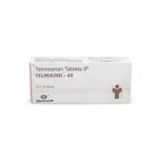 Telmikind 40 Tablet Box/Carton showing the Front face
