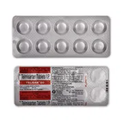 Telsar 80 Tablet Blister Pack showing the Front/Back face.