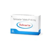 Telvas 40 Tablet Box/Carton showing the Front face