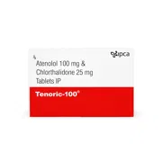 Tenoclor 100 Tablet Box Showing the Front face