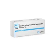 Tenoclor 25 Mg/12.5 Mg Tablet Box/Carton showing the Front face