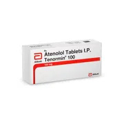 Tenormin 100 Mg Tablet Box/Carton showing the Front face