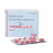 Terol LA 4 Mg Tablet with Tolterodine Tartrate