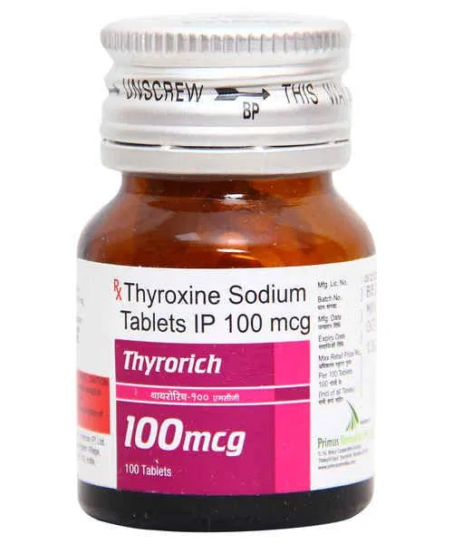 Thyrorich 100 mcg Tablet pack