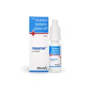 Tobastar 5 ml Box + Eye Drops Bottle Showing the Front face