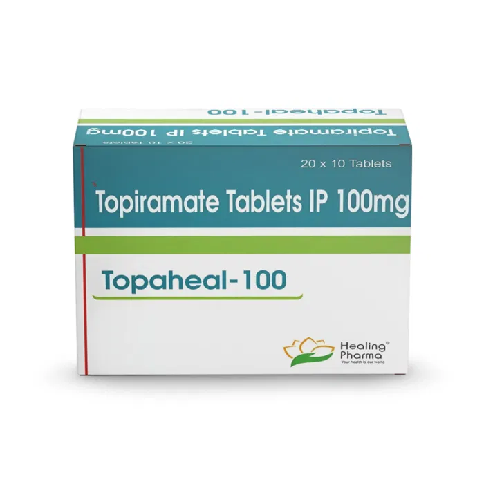 Topaheal 100 mg Tablet pack